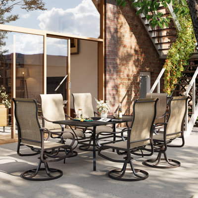Ensemble repas pour patio 4 personnes Bhairavi