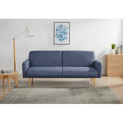 Resten Fabric Click-Clark 3-Seater Sofa Bed