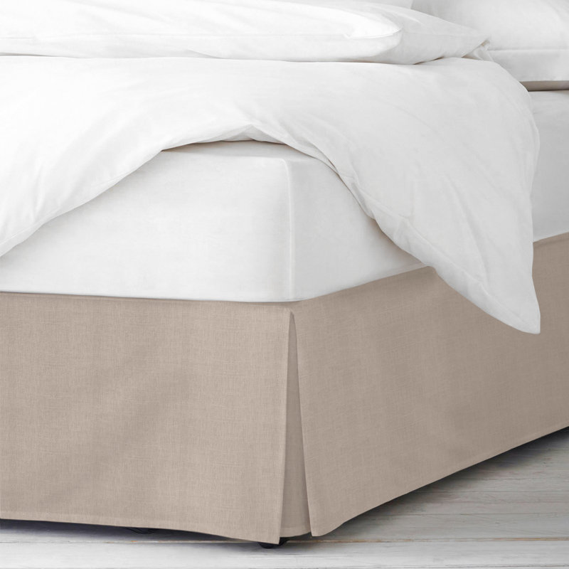 Jupe de lit Elsie, Naturel, Grand