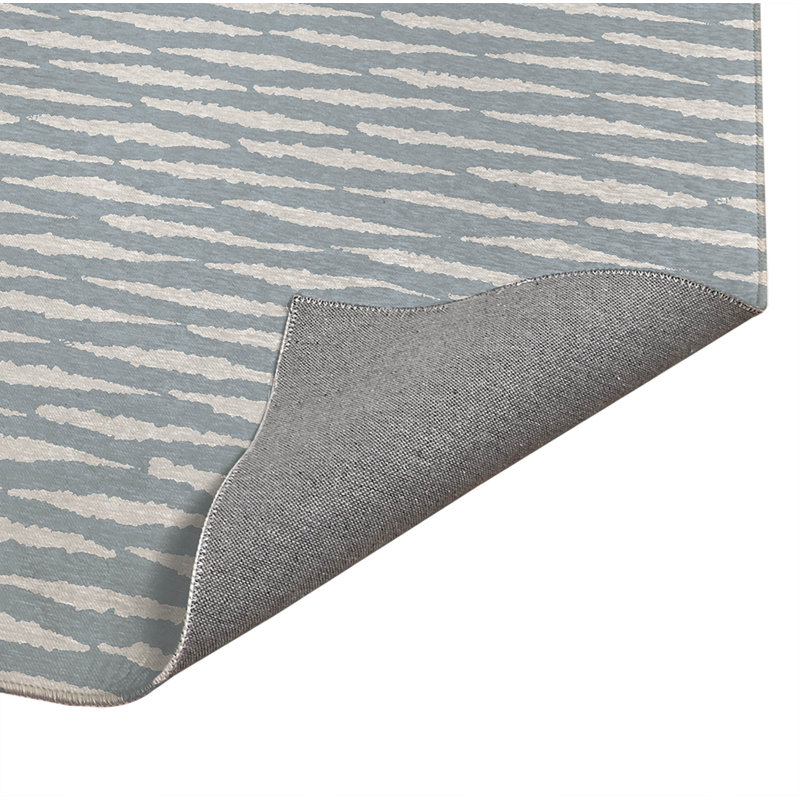 Tapis de bureau léger Scar Play, L 7 pi x L 5 pi, Bleu ardoise