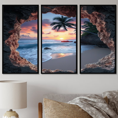 Riegel - Ensemble d'art mural coucher de soleil