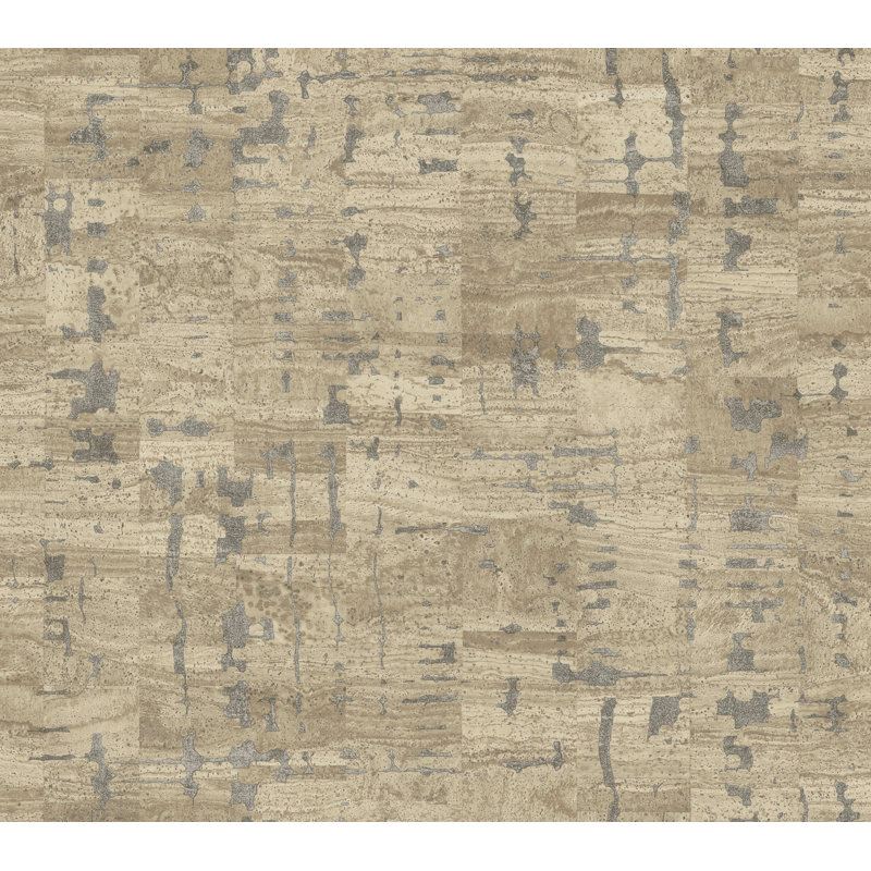 Papier peint Pop The Cork Stone, Brun