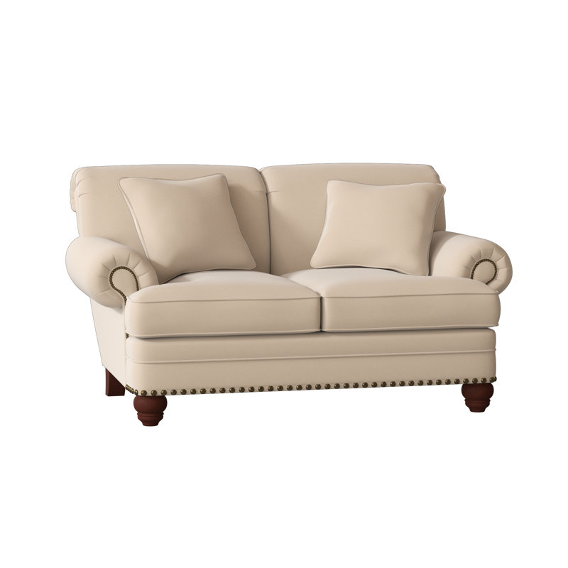 Spratt Loveseat, Boaz 41, Manhattan, Light Brass