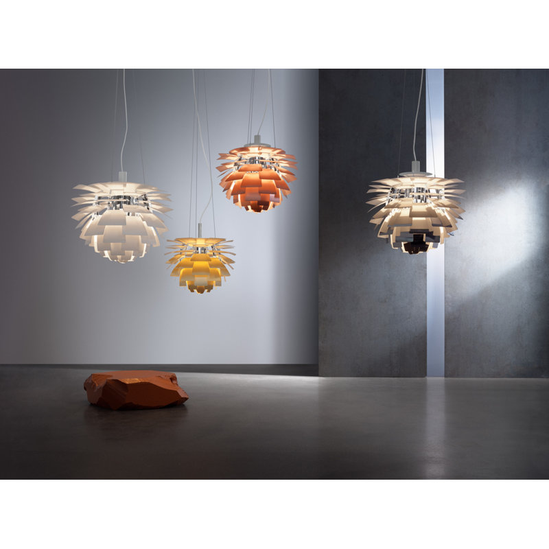 PH Artichoke 1 - Light LED Pendant, Brass, 3000K, 22.8" H x 23.62" W x 23.62" D