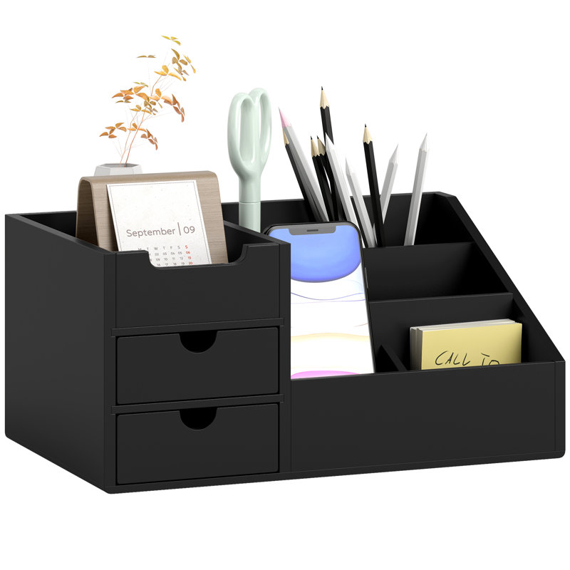 Walk Desk Organiser, Yellow
