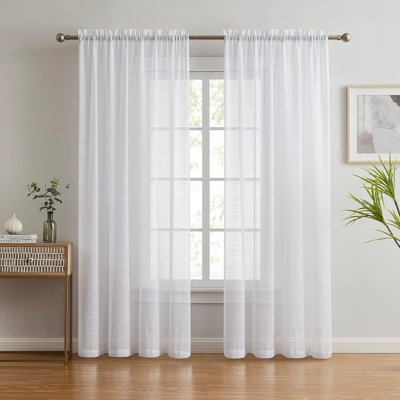 Valerle Sheer Curtain Pair