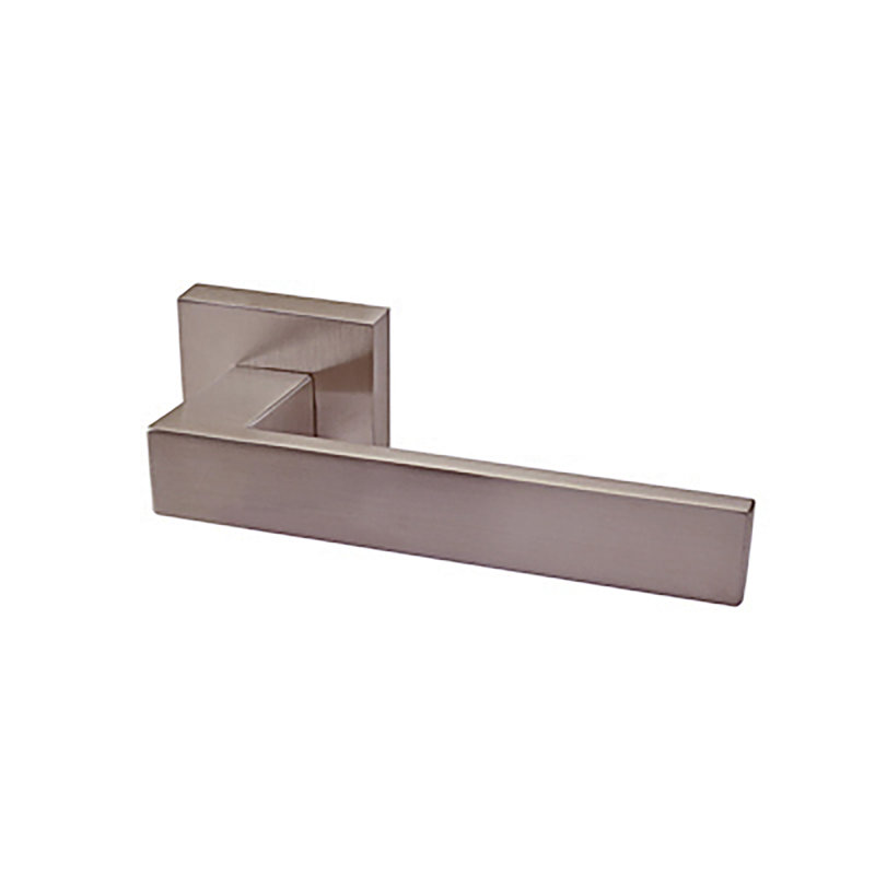Ensemble d'intimité Alpine 10 avec rosette carrée Alpine, Acier inoxydable poli, 2,375 po