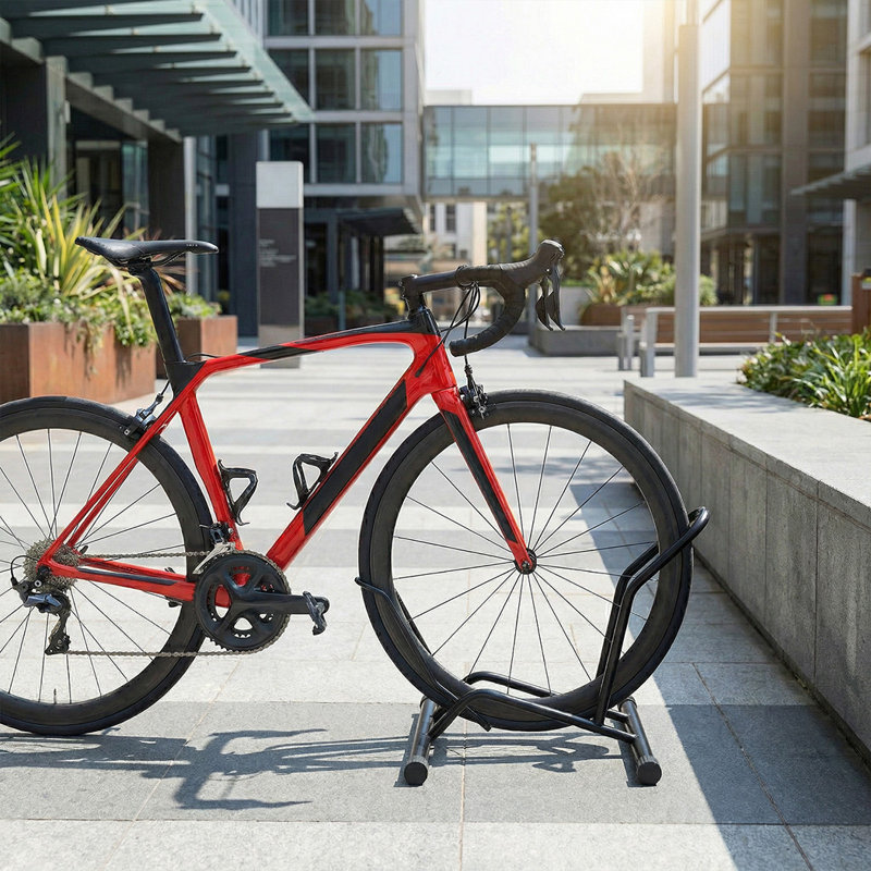 Steel Frame Mounted Bike Rack