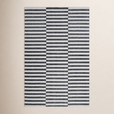 Falko Hand-Woven Striped Rug