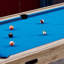 Table de billard multi-fonctionnelle à bascule trois-en-un