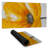 Beautiful yellow flower - 15.75"x31.50" Desk mat