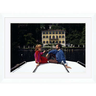 Versace et Spagnol par Slim Aarons - photographie