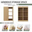 Combo armoire murale 24 po avec portes à fermeture douce et tablettes internes-129298582