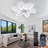 Ceiling Fan with Lights,Low Profile Ceiling Fan with Lights,Modern Dimmable Ceiling Light Fan-93885083
