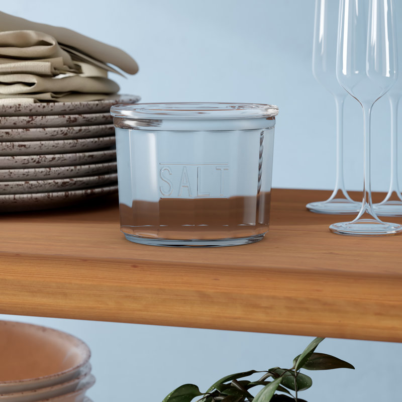 Alcott Hill Keely Pressed Salt Cellar
