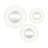 Solid Wood Circle Wall Mirror