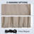 100% Olefin Waterproof Grommet & Back Tab Blackout Outdoor Curtains For Patio-47308753-47308755