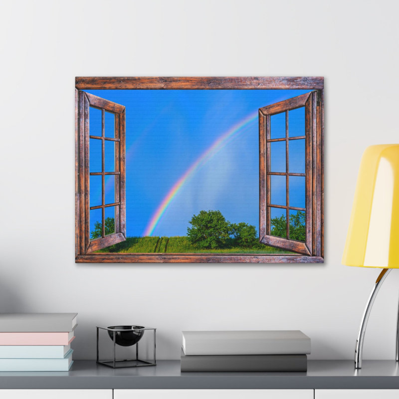 No Frame Print on Canvas, 16cm H x 20cm W