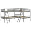 L-Shaped Bunk Bed With Ladder-1904351953