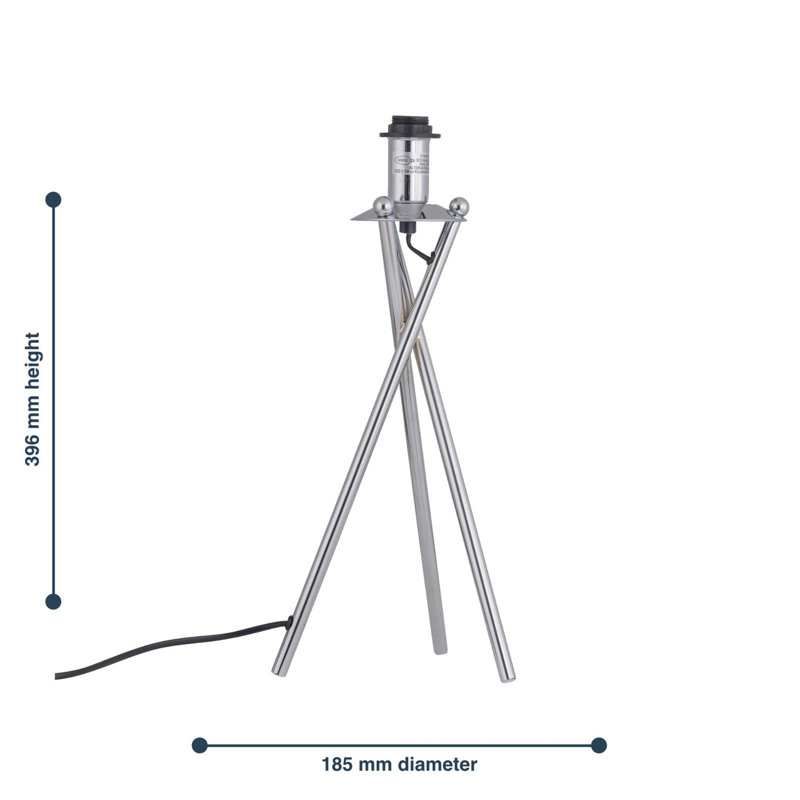 Shedd Metal Lamp Base Lamp