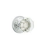 Privacy Old Town Clear Knob with Lancaster Rose