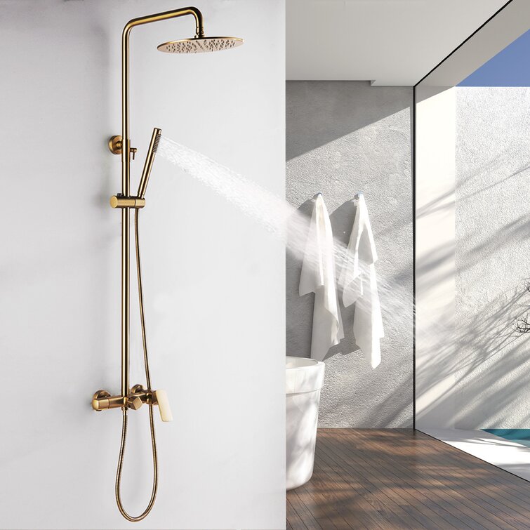 Luxurious Complete Shower System with Rough-in Valve