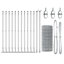 Fence with Post-144933689-144933670