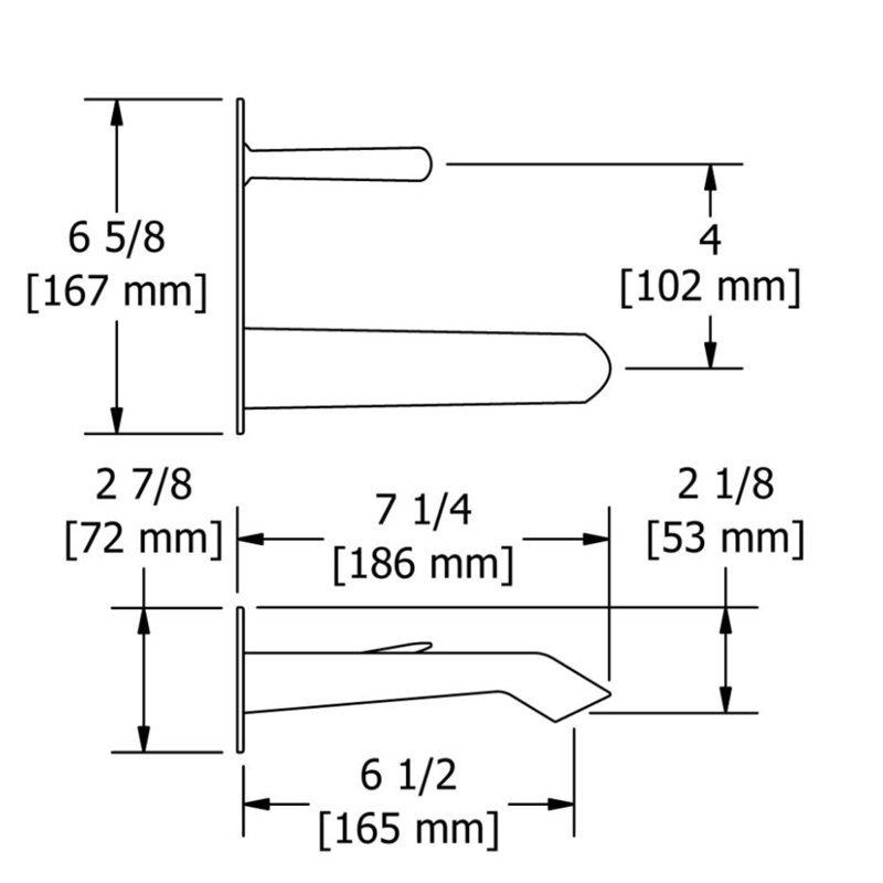 Venty™ Wall Mounted Bathroom Faucet