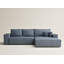 5 Seater Fabric Corner Sofa -1405739142-1405739149