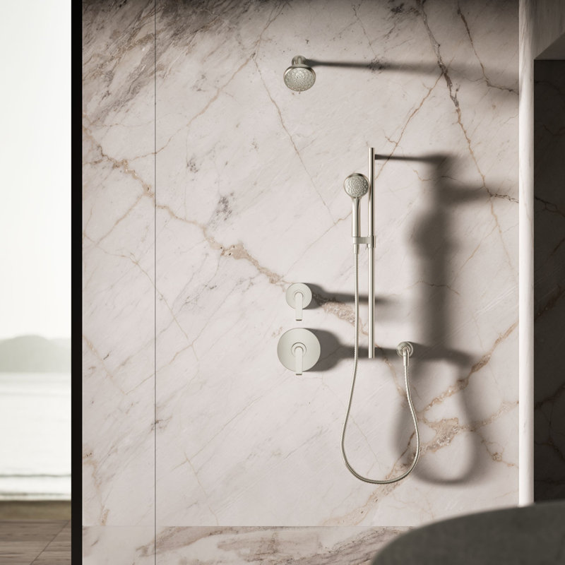 Awaken B90 Multifunction Handshower, Vibrant Brushed Nickel, 2.5 GPM