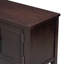Ample console de rangement rétro avec quatre petits tiroirs et une tablette inférieure pour les salons, les entrées et les cuisines-186837838-186837826-186837830