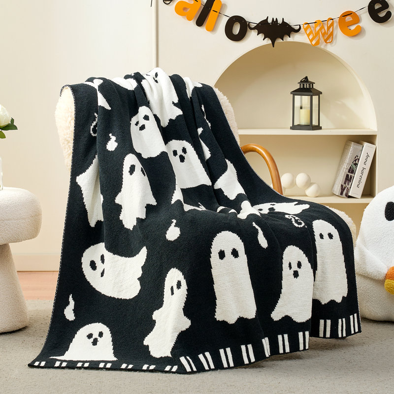 Jeté Amélie Home Chenille Halloween