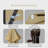 Jassim 10ft Deluxe Cantilever Umbrella, Offset Umbrella with 360 Degree Rotation, Crank Control and 5-level-78171543