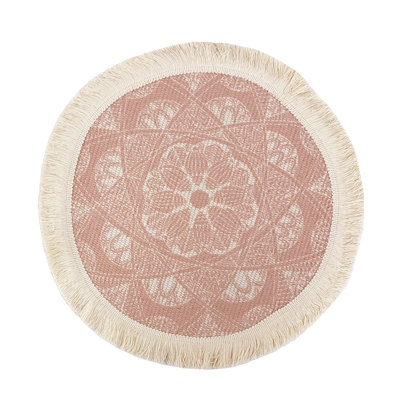 Griess Cotton Floral Round Placemat