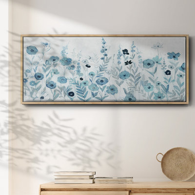 Endless Field of Blue - toile encadrée