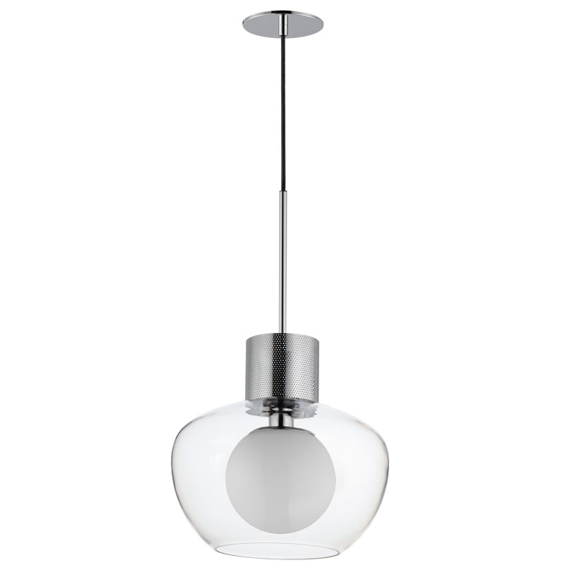 Incognito 1 - Light Pendant, Polished Chrome, Clear