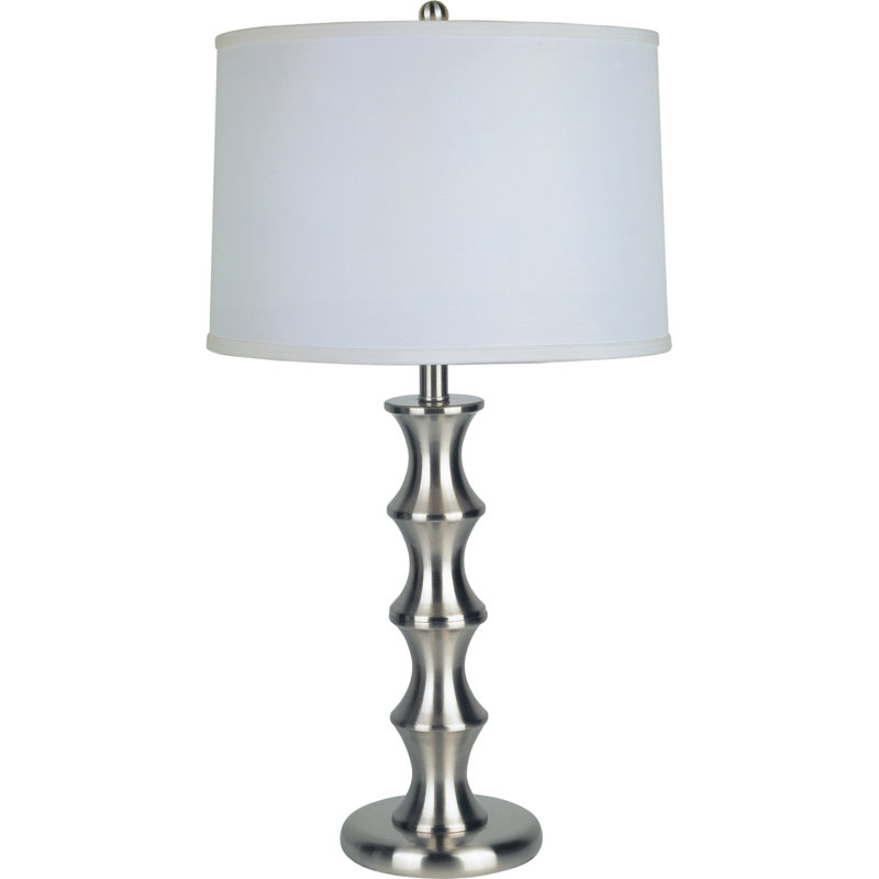 Lampe de table 30 po Armijo, Acier brossé