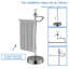 Porte-serviettes lourd 16,54 pouces pour cuisine, comptoir de salle de bain-131640511