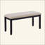 Ensemble de table de salle à manger 6 pièces avec banc, ensemble de table à manger en bois classique pour 6 personnes, ensemble de table de salle à manger 6 personnes Timeless Farmhouse