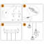 3-Light Kitchen Island Pendant