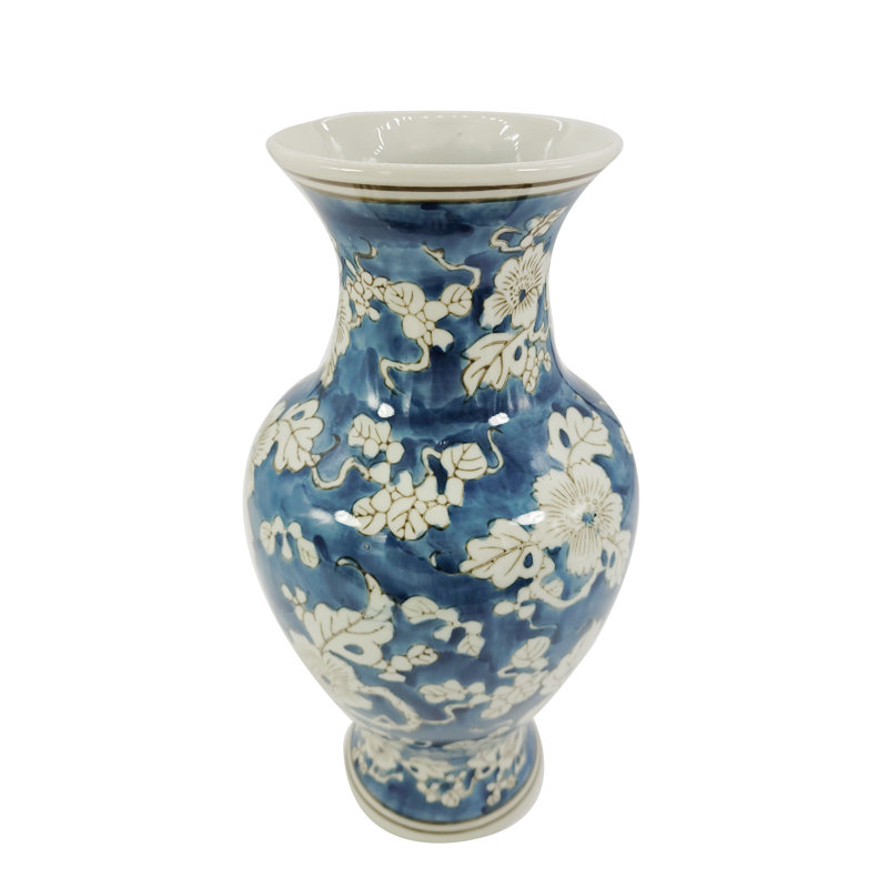 Handmade Ceramic Table Vase, Blue