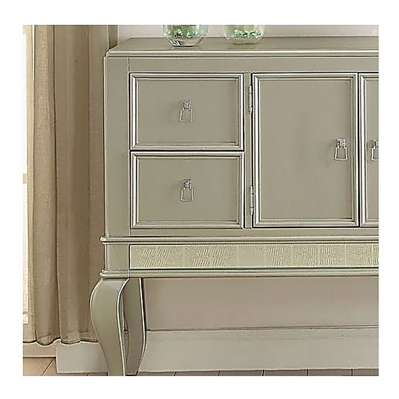 Francesca Champagne Finish Server