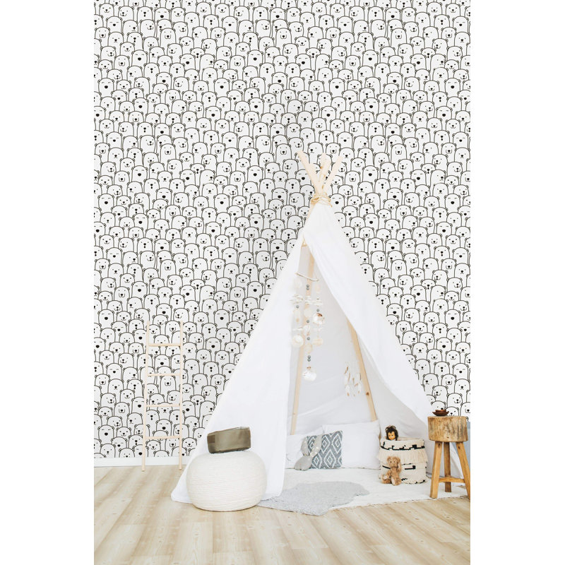 Rouleau de papier peint adhésif Frink, L 10,42 po x l 25 po