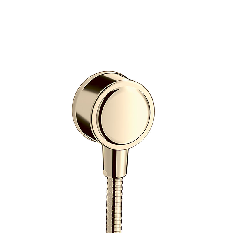 Montreux Wall Outlet with Check Valves, Polished Nickel