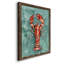 Aquatic Lobster I, reproduction d'art sur toile-2136526932-2136526933