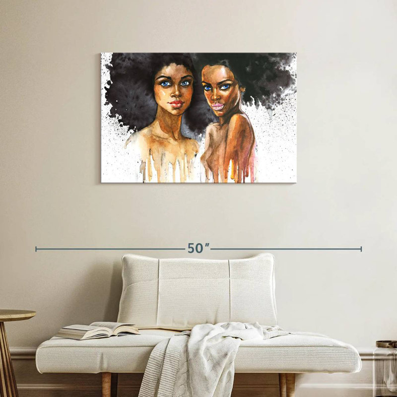 Portrait de femme Leisha, H 24 po x l 36 po