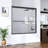 56" - 60" W x 60" H Double Sliding Tub Door, Framed Bypass Tub Door with 1/4-in (6mm) Tempered Glass and Quiet Rollers, Stainless Steel Accessories-125142518-125142517-125142520