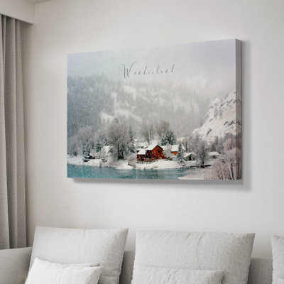 Wonderland Winter Scene -Gallery Wrapped Cavas