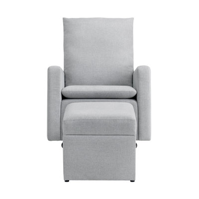 Everlee Upholstered Glider/Ottoman