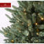 Arbre de Noël artificiel épinette bleu 6,5 pi avec 2250 pointes, 500 lumières DEL et 9 modes d'éclairage pour un décor des Fêtes